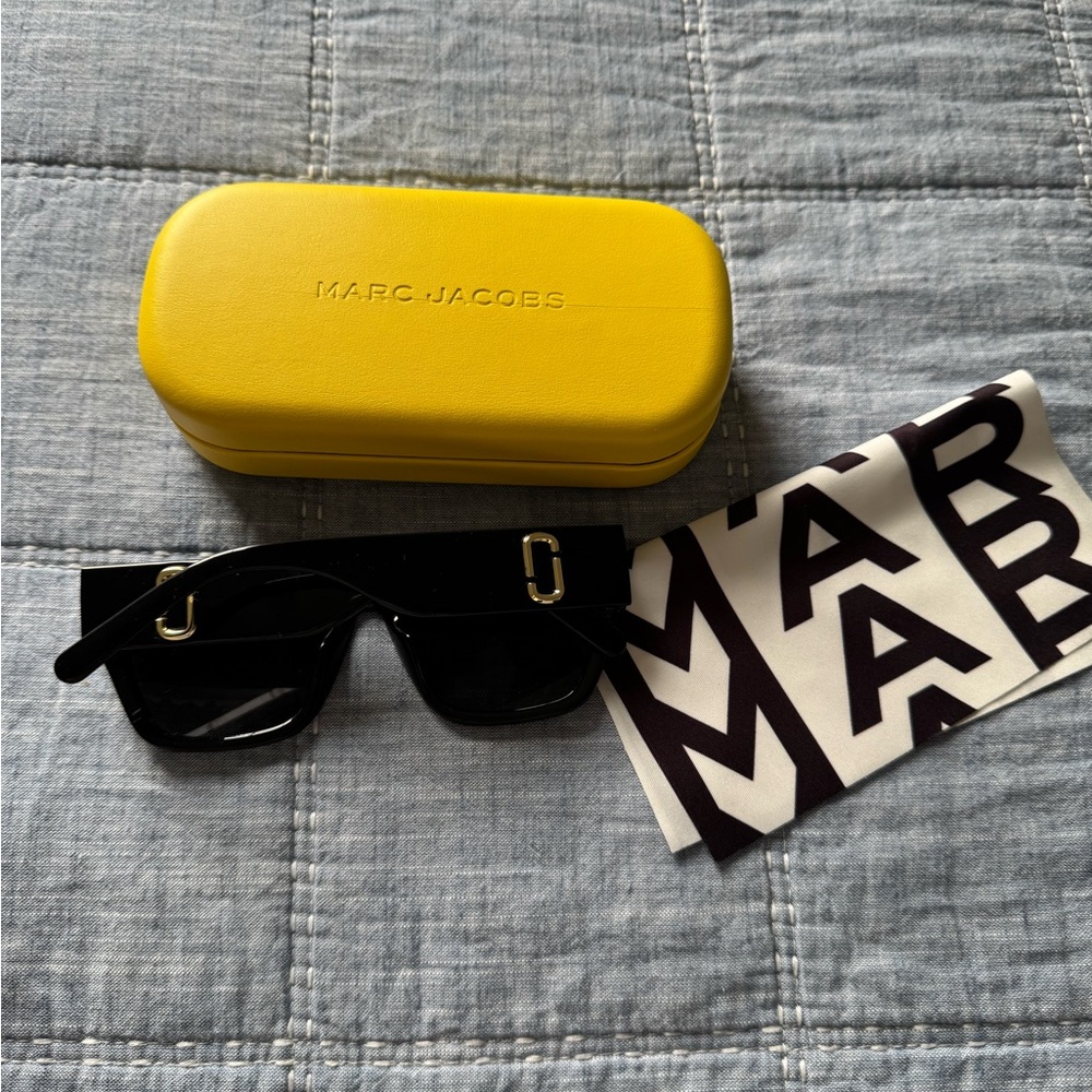 Marc Jacobs Marc Rectangular Sunglasses, 57mm Squ… - image 5